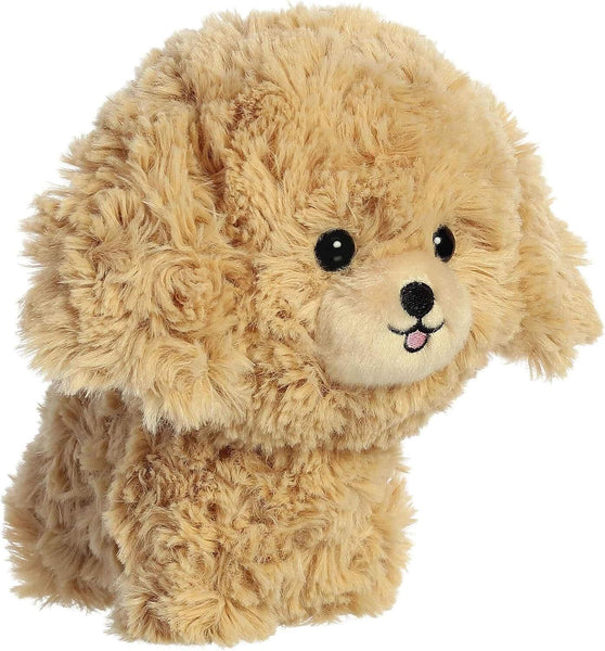 Aurora Playful Teddy Pets(TM) Goldendoodle Stuffed Animal - Unique Design - Endless Play - Yellow 7 Inches